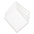 Avery Preprinted Legal Exhibit Side Tab Index Dividers, Allstate Style, 10-Tab, 21, 11 x 8.5, White, 25/Pack