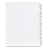 Avery Preprinted Legal Exhibit Side Tab Index Dividers, Allstate Style, 25-Tab, 101 to 125, 11 x 8.5, White, 1 Set, (1705)