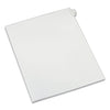 Avery Preprinted Legal Exhibit Side Tab Index Dividers, Allstate Style, 10-Tab, 2, 11 x 8.5, White, 25/Pack