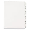 Avery Preprinted Legal Exhibit Side Tab Index Dividers, Allstate Style, 10-Tab, I to X, 11 x 8.5, White, 1 Set