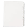 Avery Preprinted Legal Exhibit Side Tab Index Dividers, Allstate Style, 10-Tab, I to X, 11 x 8.5, White, 1 Set