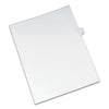 Avery Preprinted Legal Exhibit Side Tab Index Dividers, Allstate Style, 26-Tab, J, 11 x 8.5, White, 25/Pack