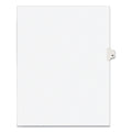 Avery Preprinted Legal Exhibit Side Tab Index Dividers, Avery Style, 10-Tab, 10, 11 x 8.5, White, 25/Pack