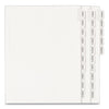 Avery Preprinted Legal Exhibit Side Tab Index Dividers, Allstate Style, 25-Tab, Exhibit 1 to Exhibit 25, 11 x 8.5, White, 1 Set