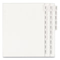 Avery Preprinted Legal Exhibit Side Tab Index Dividers, Allstate Style, 25-Tab, Exhibit 1 to Exhibit 25, 11 x 8.5, White, 1 Set