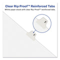 Avery Preprinted Legal Exhibit Side Tab Index Dividers, Avery Style, 26-Tab, D, 11 x 8.5, White, 25/Pack, (1404)