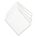 Avery Preprinted Legal Exhibit Side Tab Index Dividers, Allstate Style, 25-Tab, 151 to 175, 11 x 8.5, White, 1 Set