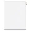 Avery Preprinted Legal Exhibit Side Tab Index Dividers, Avery Style, 26-Tab, A, 11 x 8.5, White, 25/Pack, (1401)