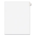 Avery Preprinted Legal Exhibit Side Tab Index Dividers, Avery Style, 26-Tab, A, 11 x 8.5, White, 25/Pack, (1401)