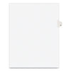 Avery Preprinted Legal Exhibit Side Tab Index Dividers, Avery Style, 10-Tab, 8, 11 x 8.5, White, 25/Pack