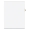 Avery Preprinted Legal Exhibit Side Tab Index Dividers, Avery Style, 10-Tab, 8, 11 x 8.5, White, 25/Pack