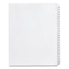 Avery Preprinted Legal Exhibit Side Tab Index Dividers, Allstate Style, 25-Tab, 126 to 150, 11 x 8.5, White, 1 Set, (1706)