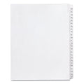 Avery Preprinted Legal Exhibit Side Tab Index Dividers, Allstate Style, 25-Tab, 126 to 150, 11 x 8.5, White, 1 Set, (1706)