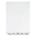 Avery Preprinted Legal Exhibit Bottom Tab Index Dividers, Avery Style, 27-Tab, Exhibit A to Exhibit Z, 11 x 8.5, White, 1 Set
