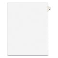 Avery Preprinted Legal Exhibit Side Tab Index Dividers, Avery Style, 26-Tab, B, 11 x 8.5, White, 25/Pack, (1402)