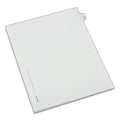 Avery Preprinted Legal Exhibit Side Tab Index Dividers, Allstate Style, 10-Tab, 23, 11 x 8.5, White, 25/Pack