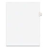 Avery Preprinted Legal Exhibit Side Tab Index Dividers, Avery Style, 10-Tab, 7, 11 x 8.5, White, 25/Pack