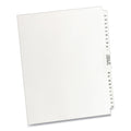Avery Preprinted Legal Exhibit Side Tab Index Dividers, Avery Style, 26-Tab, 51 to 75, 11 x 8.5, White, 1 Set