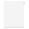 Avery Preprinted Legal Exhibit Side Tab Index Dividers, Avery Style, 10-Tab, 1, 11 x 8.5, White, 25/Pack