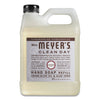 Mrs. Meyer's Clean Day Liquid Hand Soap, Lavender, 33 oz, 6/Carton