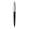 Parker Jotter Ballpoint Pen, Retractable, Medium 0.7 mm, Blue Ink, Black Barrel