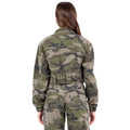 Cropped Utility Cargo Camo Jacket-{Matching Joggers Available -link in description} by The House of Stylez