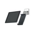 Durable Mountable Tablet Holder, Silver/Charcoal Gray