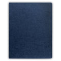 Fellowes Expressions Linen Texture Presentation Covers for Binding Systems, Navy, 11.25 x 8.75, Unpunched, 200/Pack
