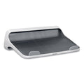 Fellowes I-Spire Series Laptop Lift, 13.19" x 9.31" x 4.13", White/Gray, Supports 10 lbs