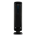 Fellowes HEPA and Carbon Filtration Air Purifiers, 100 to 200 sq ft Room Capacity, Black