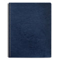 Fellowes Expressions Classic Grain Texture Presentation Covers for Binding Systems, Navy, 11.25 x 8.75, Unpunched, 200/Pack