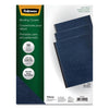 Fellowes Classic Grain Texture Binding System Covers, 11 x 8.5, Navy, 50/Pack