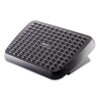 Fellowes Standard Footrest, Adjustable, 17.63w x 13.13d x 3.75h, Graphite