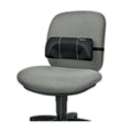 Fellowes Lumbar Back Support, 12 x 3.13 x 5.19, Black