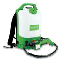 Victory Professional Cordless Electrostatic Backpack Sprayer, 2.25 gal, 0.65" x 48" Hose, Green/Translucent White/Black