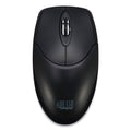 Adesso iMouse M60 Antimicrobial Wireless Mouse, 2.4 GHz Frequency/30 ft Wireless Range, Left/Right Hand Use, Black