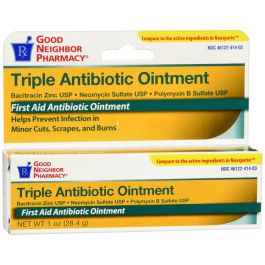 GNP Triple Antibiotic Ointment 1oz EACH by Pasteur Pharmacy