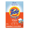 Tide To Go Instant Stain Remover Wipes, 6 x 5, Scented, 10/Box, 12 Boxes/Carton