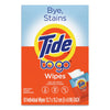 Tide To Go Instant Stain Remover Wipes, 6 x 5, Scented, 10/Box