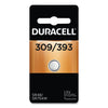 Duracell Button Cell Battery, 309/393, 1.5 V