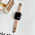 Apple Watch Band with Pearls Series 11/10/9/8/7/6/5/4/ SE / Ultra 1/2/3 by Arleathercraft