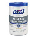 PURELL Professional Surface Disinfecting Wipes, 7 x 8, Fresh Citrus, 110/Canister, 6 Canisters/Carton