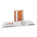 Avery Durable View Binder with DuraHinge and EZD Rings, 3 Rings, 4" Capacity, 11 x 8.5, White, (9801)
