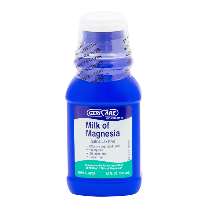 McKesson Brand Milk of Magnesia – Mint Flavor (Reference #64712G) by Pasteur Pharmacy