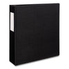 Avery Durable Non-View Binder with DuraHinge and EZD Rings, 3 Rings, 3" Capacity, 11 x 8.5, Black, (8702)