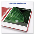 Avery Durable Non-View Binder with DuraHinge and Slant Rings, 3 Rings, 2" Capacity, 11 x 8.5, Red