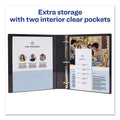 Avery Durable Non-View Binder with DuraHinge and Slant Rings, 3 Rings, 1" Capacity, 11 x 8.5, Blue