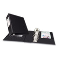 Avery Mini Size Durable Non-View Binder with Round Rings, 3 Rings, 2" Capacity, 8.5 x 5.5, Black