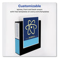 Avery Economy View Binder with Round Rings , 3 Rings, 3" Capacity, 11 x 8.5, Black, (5740)