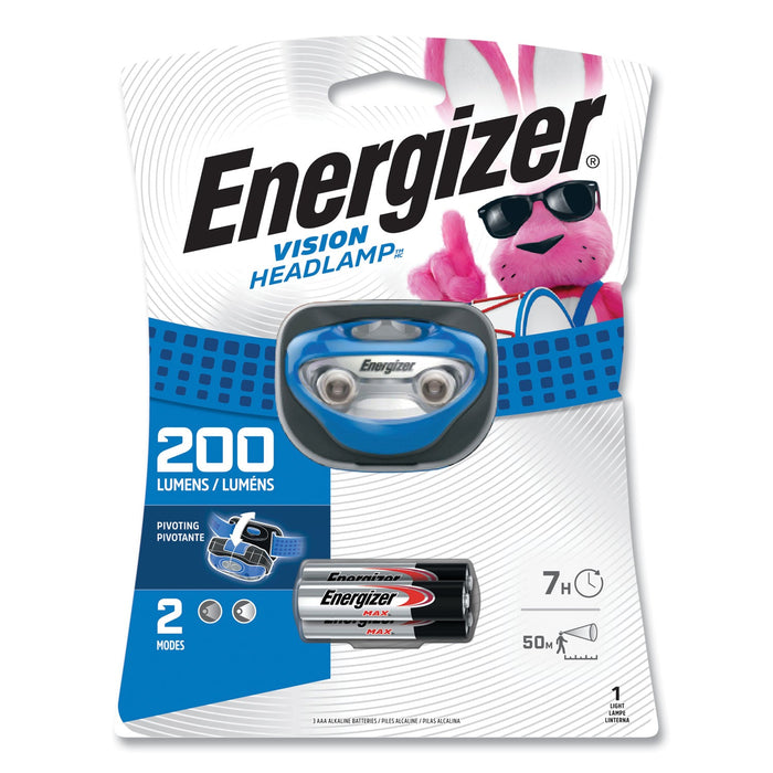 Energizer LED Headlight, 3 AAA Batteries (Included), Blue